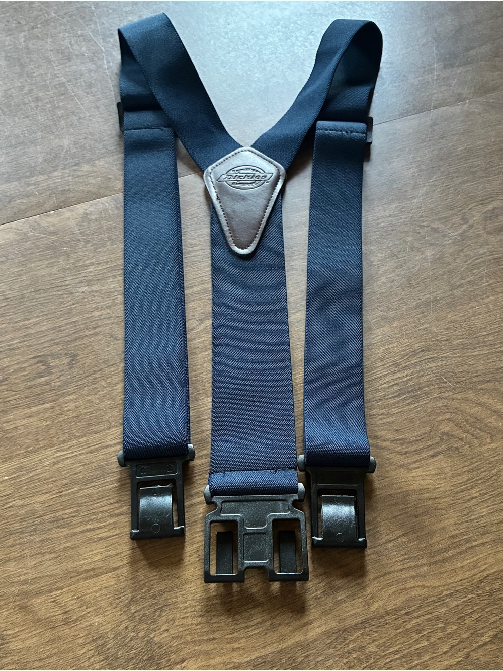 Dickies Men’s Suspenders Y Back Navy Blue Dad Grandpacore